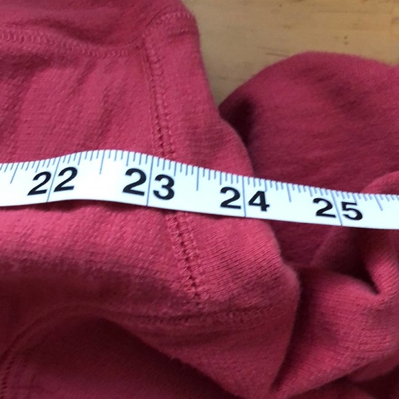 L.L. Bean Spring Summer Zip Hoodie Light Red - XS - Picture 7 of 7